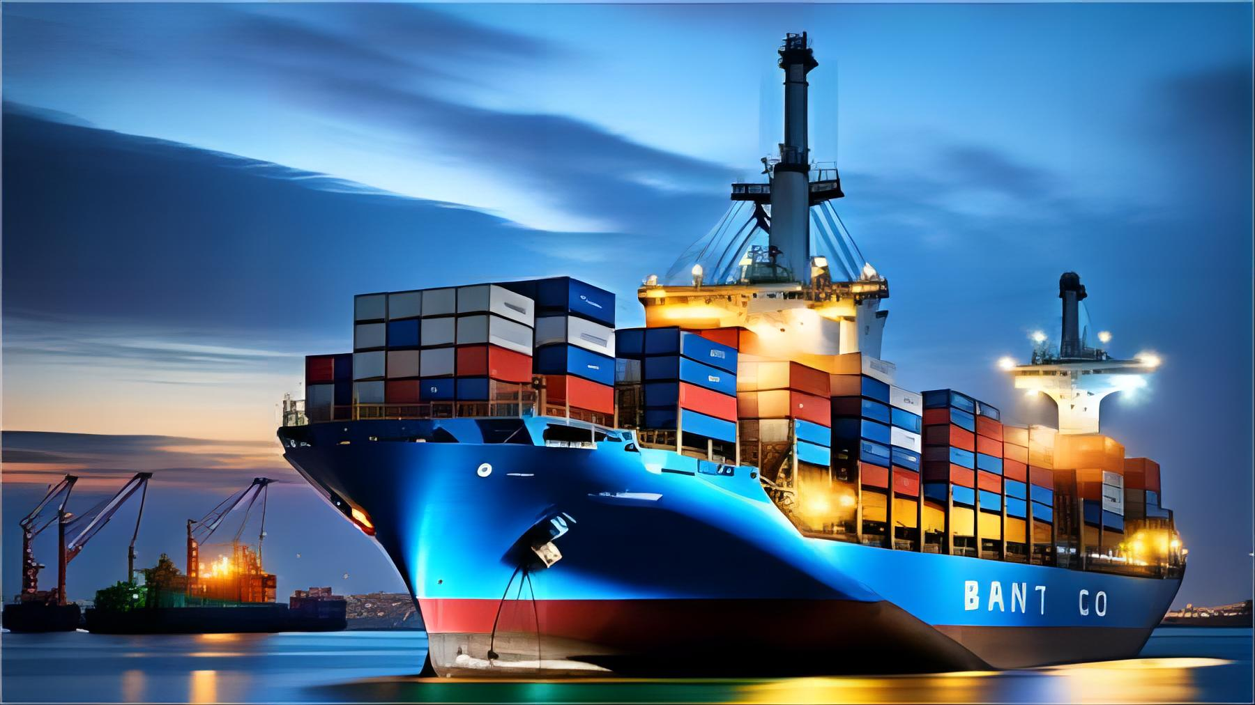 Warehouse distribution center in Riyadh receiving international freight